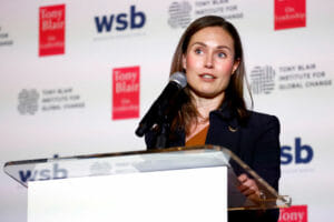 "on Leadership" Reception With Tony Blair