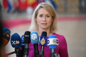 Eu High Representative For Foreign Affairs And Security Policy Kaja Kallas