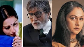 রেখার শরীর জুড়ে হোলির রং, অমিতাভ কাছে টানলেন, দূর থেকে দেখেছিলেন জয়া