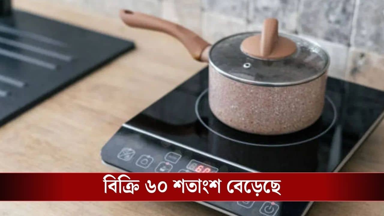 Induction Cooker Sale Surge : গ্যাসের দাম বাড়তেই ইন্ডাকশন কুকারের চাহিদা তুঙ্গে, বিক্রি বেড়েছে তিনগুণ
