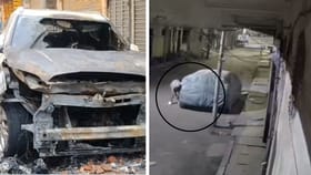 VIDEO: রাতের অন্ধকারে পরপর বিলাসবহুল গাড়িতে আগুন ধরিয়ে দিচ্ছে...