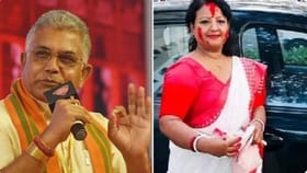 হঠাৎ অভিযোগ জানাতে বিজেপি অফিসে হাজির দিলীপের স্ত্রী