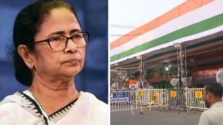 আজ পথে মমতা, প্রস্তুত ধর্না মঞ্চ