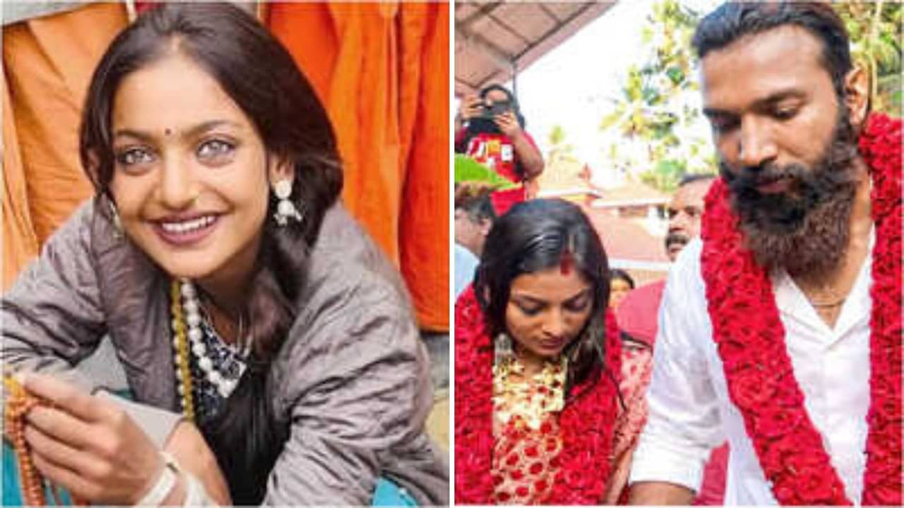 পরিবারের অমতে মন্দিরে বিয়ে! কুম্ভমেলার মোনালিসার গলায় মালা দিলেন অভিনেতা ফরমান খান, কে এই যুবক?