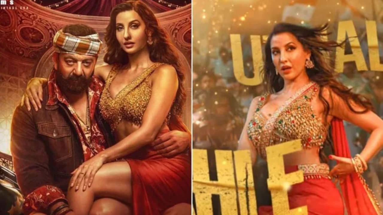 গানের শব্দে ‘অশ্লীলতা’! মানবাধিকার কমিশনের কোপে সঞ্জয় দত্ত-নোরা ফতেহি