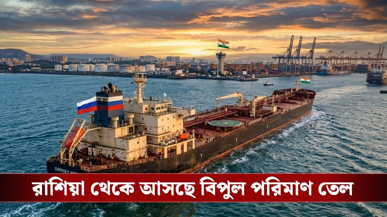Oil Crisis: মধ্যপ্রাচ্যের সঙ্কটের মধ্যেই বড় স্বস্তি ভারতের! দেশে আসছে বিপুল পরিমাণ রাশিয়ান তেল