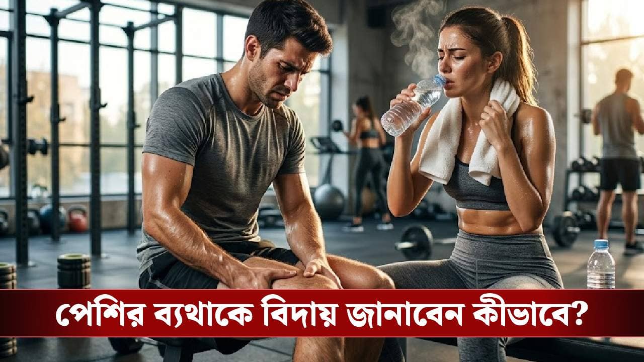 শরীরচর্চার পর পেশিতে টান? পেইনকিলার নয়,  সমাধান এই ঘরোয়া টোটকায়
