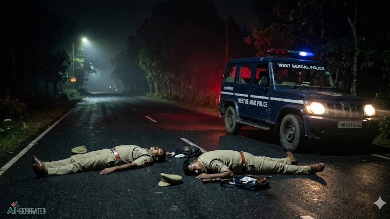 Medinipur: দোলের আগের রাতে ভয়ঙ্কর কাণ্ড! ডিউটিতে যাওয়ার পথেই মর্মান্তিক মৃত্যু ২ পুলিশ কর্মীর, গুরুতর আহত ৩
