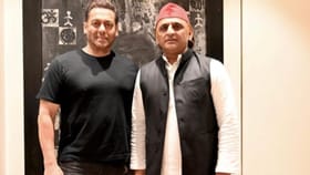 মুম্বইয়ে সলমনের সঙ্গে দেখা করলেন অখিলেশ যাদব, রাজনীতিতে আসছেন ভাইজান?