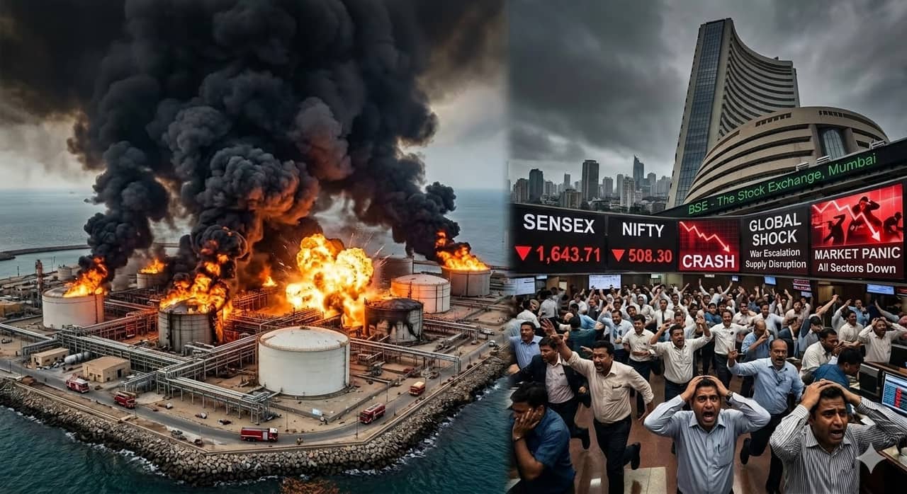 Share Market Crash: ইরান-কাতারের গ্যাস ভাণ্ডারে বিধ্বংসী হামলা, ভয়ঙ্কর ধস শেয়ার বাজারে