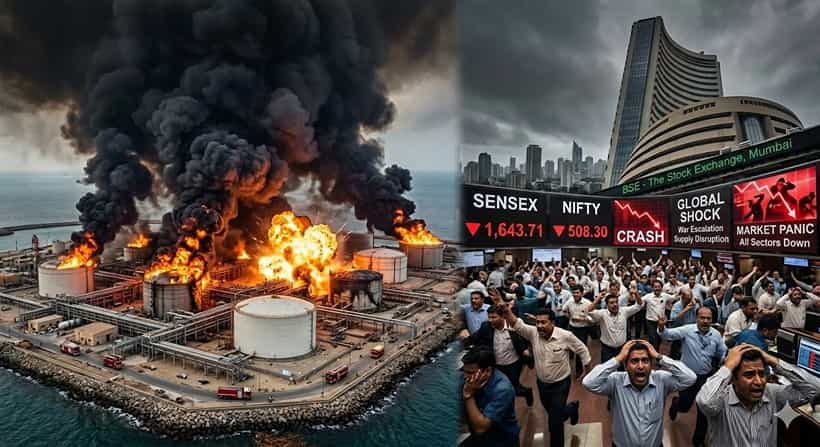 Share Market Crash: ইরান-কাতারের গ্যাস ভাণ্ডারে বিধ্বংসী হামলা, ভয়ঙ্কর ধস শেয়ার বাজারে