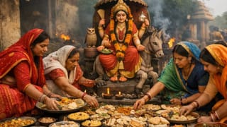 রোগমুক্তির কামনায় শীতলা অষ্টমী, কেন দেবীকে নিবেদন করা হয় ‘বাসি’ খাবার? জানুন ধর্মীয় তাৎপর্য