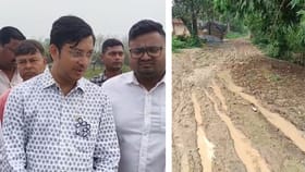 'প্রতিশ্রুতি কাগজে লিখে দিন', তৃণমূল প্রার্থীকে ঘিরে দাবি গ্রামবাসীদের