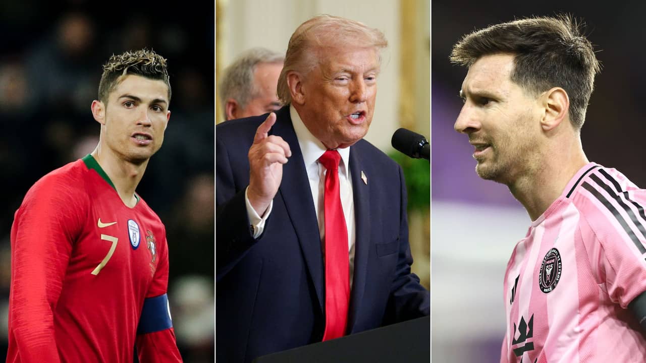 Donald Trump : ট্রাম্পের সঙ্গে হোয়াইট হাউসে মেসি, রোনাল্ডোর সঙ্গে তুলনায় বিব্রত !