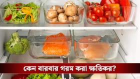 ফ্রিজের খাবার গরম করলেই কি বিষ? অজান্তেই শরীরের বারোটা বাজাচ্ছেন না তো