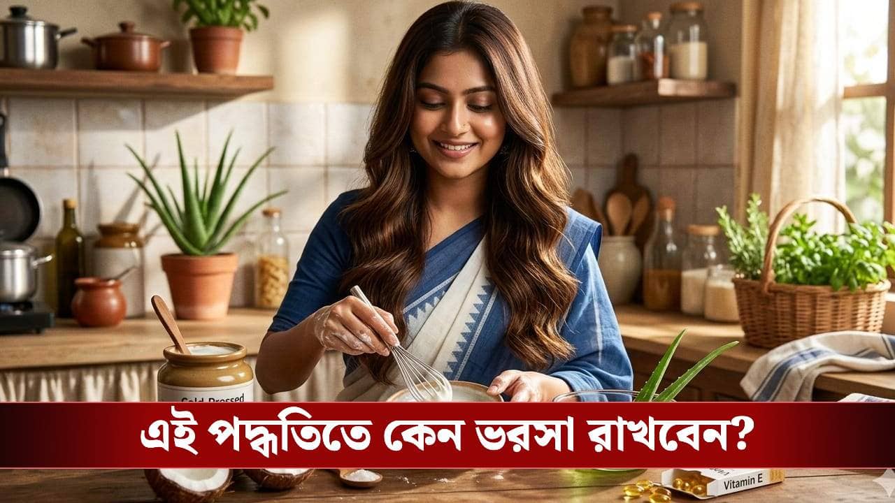 পার্লারের কেরাটিন ট্রিটমেন্ট এবার বাড়িতেই!  বানান এই প্যাক