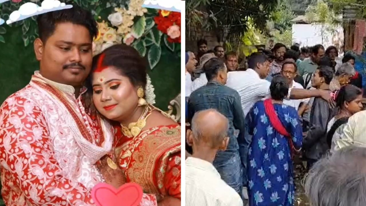 Hooghly: তরুণীকে মেরে ঝুলিয়ে দেওয়ার অভিযোগ, শ্বশুরবাড়িতে ভাঙচুর, সামনে এল বরের 'কীর্তি' Hooghly: তরুণীকে মেরে ঝুলিয়ে দেওয়ার অভিযোগ, শ্বশুরবাড়িতে ভাঙচুর, সামনে এল বরের 'কীর্তি'