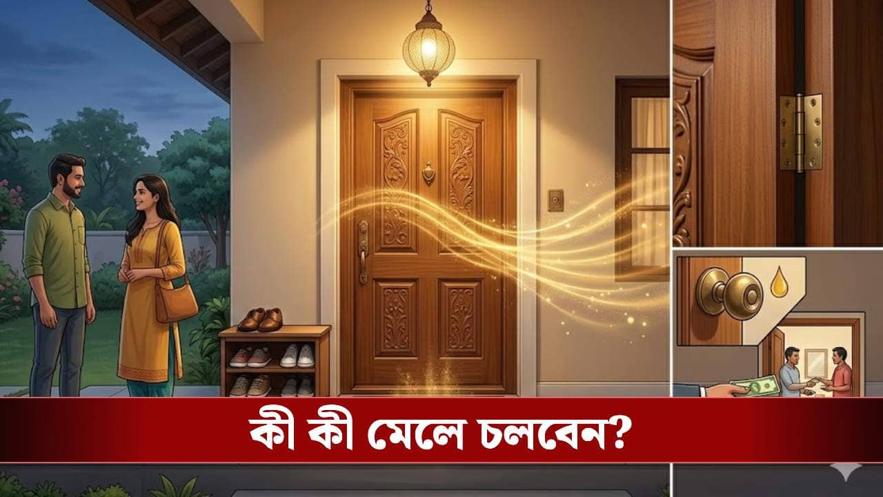 সদর দরজায় কি এই ভুলগুলি করছেন? সাবধান! লক্ষ্মী বিদায় হতে পারে