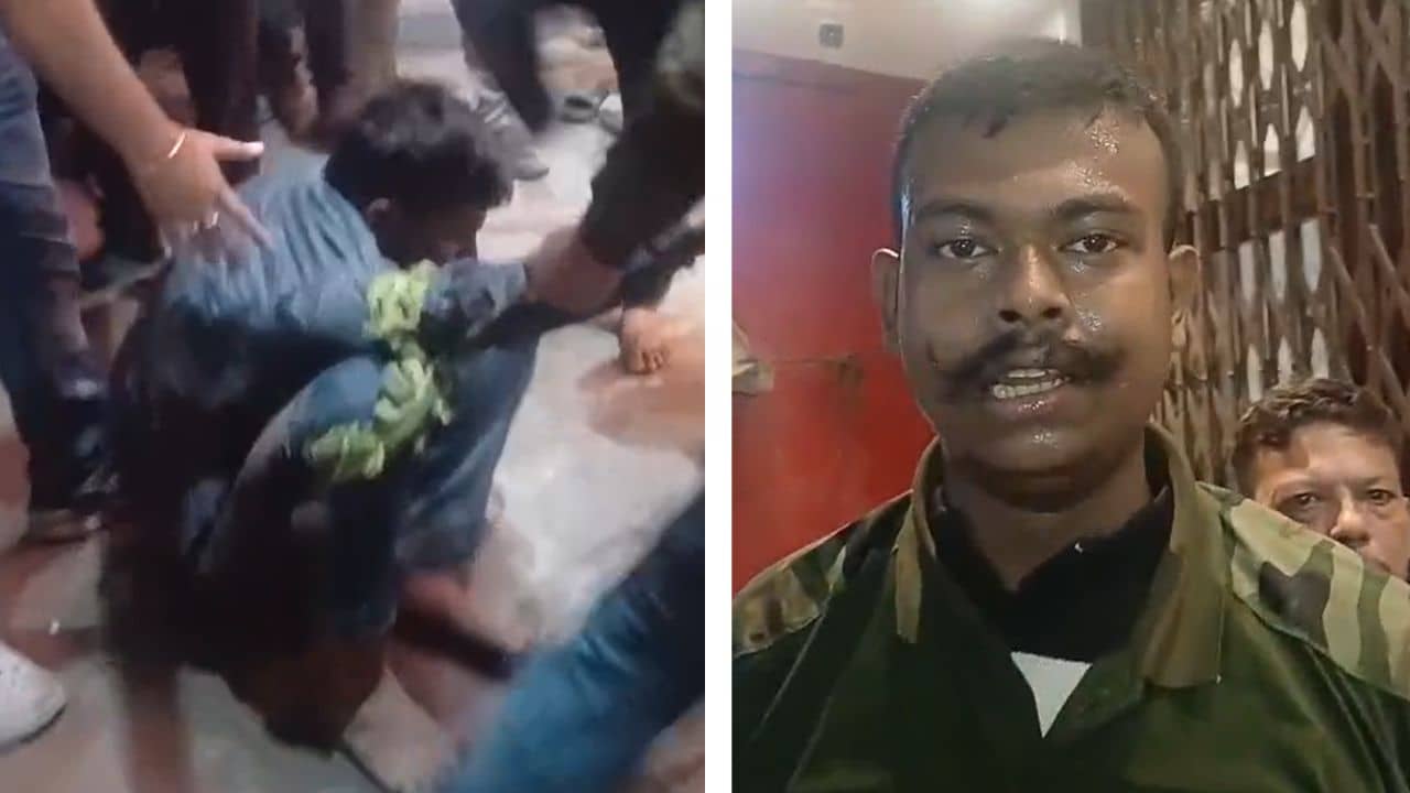 Habra: দুষ্কৃতীর হাতে ছুরি-বন্দুক, অটো থেকে ঝাঁপিয়ে পড়লেন জওয়ান, তারপর...