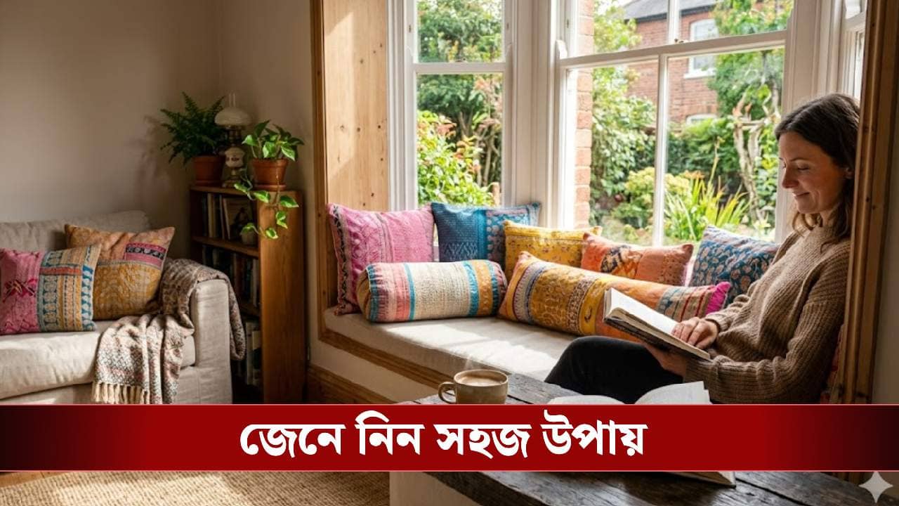 ফেলে দেওয়ার আগে দু’বার ভাবুন! কম খরচে পুরনো বালিশ দিয়ে ঘর সাজান এভাবে