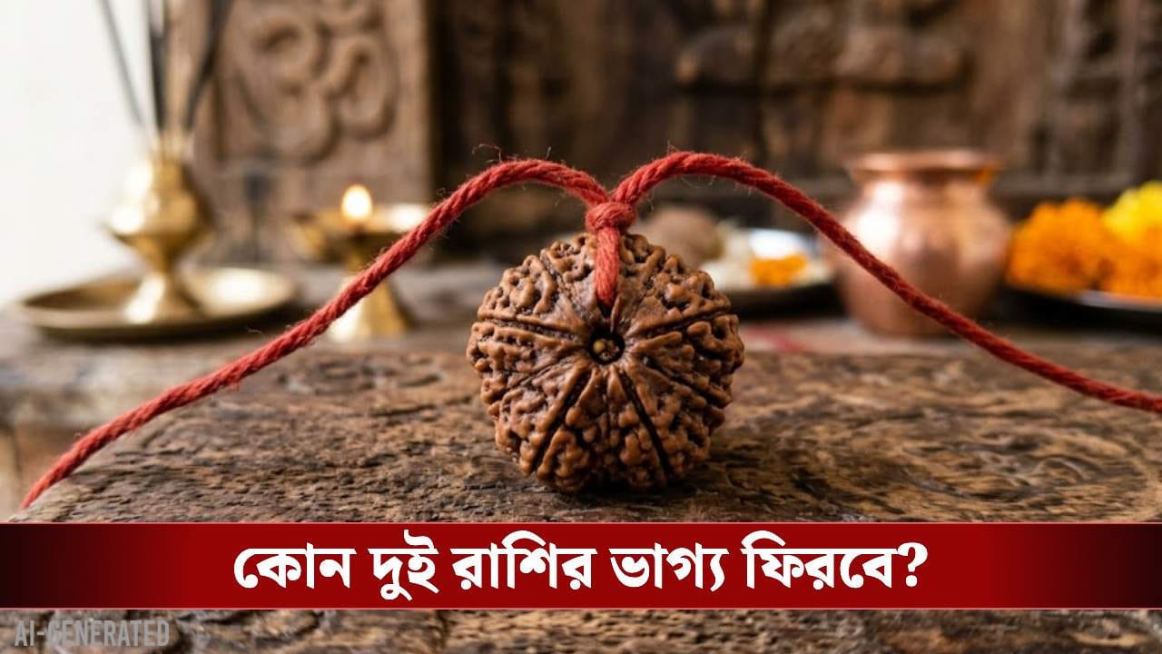 ৭ দিনেই কপাল খুলবে! পঞ্চমুখী রুদ্রাক্ষের ছোঁয়ায় রাজা হতে পারেন এই ২ রাশির জাতক ৭ দিনেই কপাল খুলবে! পঞ্চমুখী রুদ্রাক্ষের ছোঁয়ায় রাজা হতে পারেন এই ২ রাশির জাতক