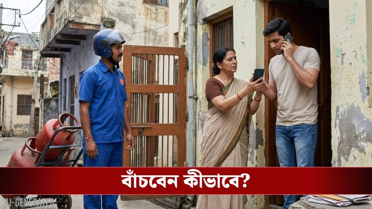 সাবধান! রান্নার গ্যাসের বুকিং করতে গিয়ে খালি হতে পারে ব্যাঙ্ক অ্যাকাউন্ট