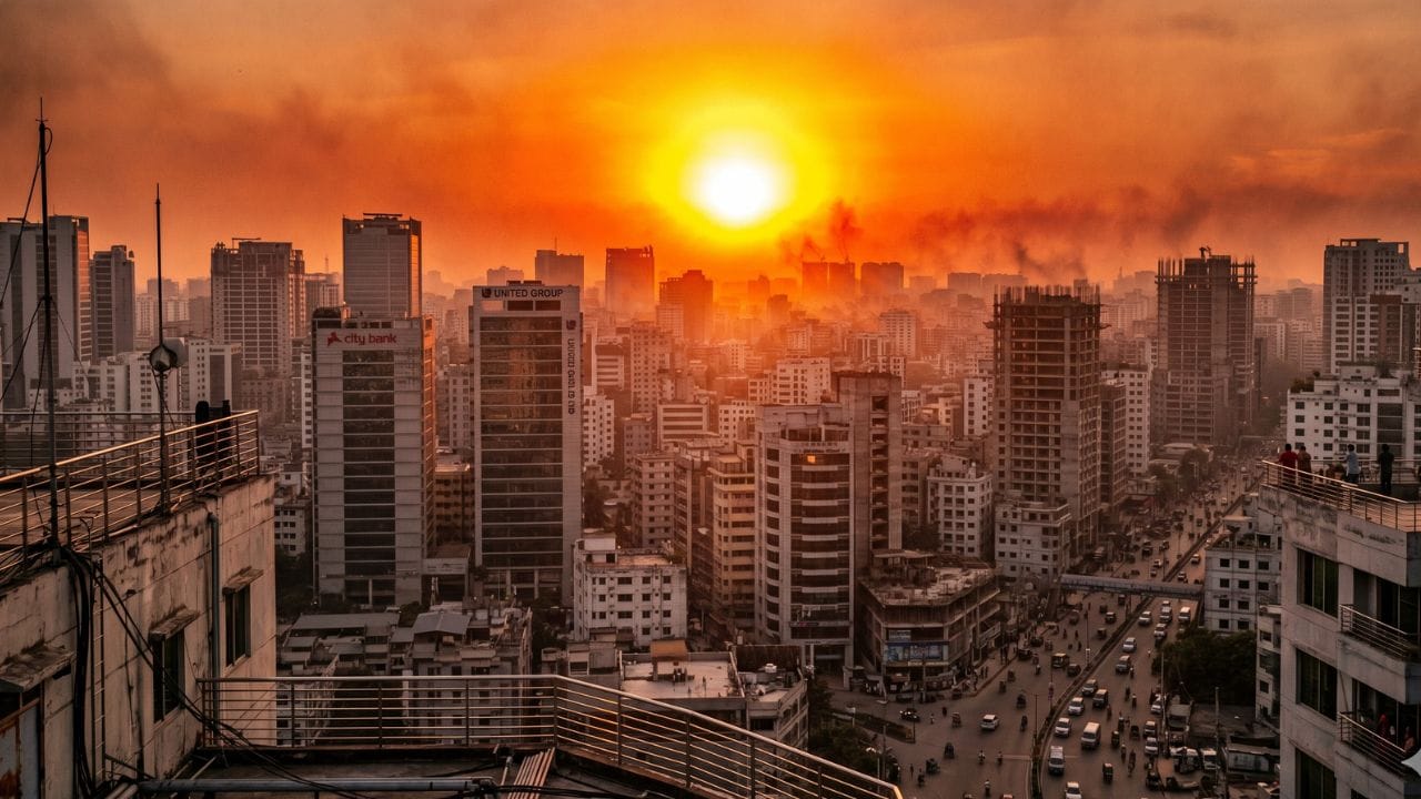 এপ্রিলের মাঝামাঝি থেকেই বাড়ছে দহন জ্বালা। আবহাওয়া দপ্তরের মতে,"গরমের সব রেকর্ড ভেঙে চুরমার হতে পারে।" বিশ্বব্যাংকের সাম্প্রতিক রিপোর্ট তাপপ্রবাহ নিয়ে এক সাংঘাতিক তথ্য সামনে এসেছে, যা মানুষের আগামী দিনে বেঁচে থাকার লড়াইকে আরও অনেক বেশি কঠিন করে তুলবে।(AI)