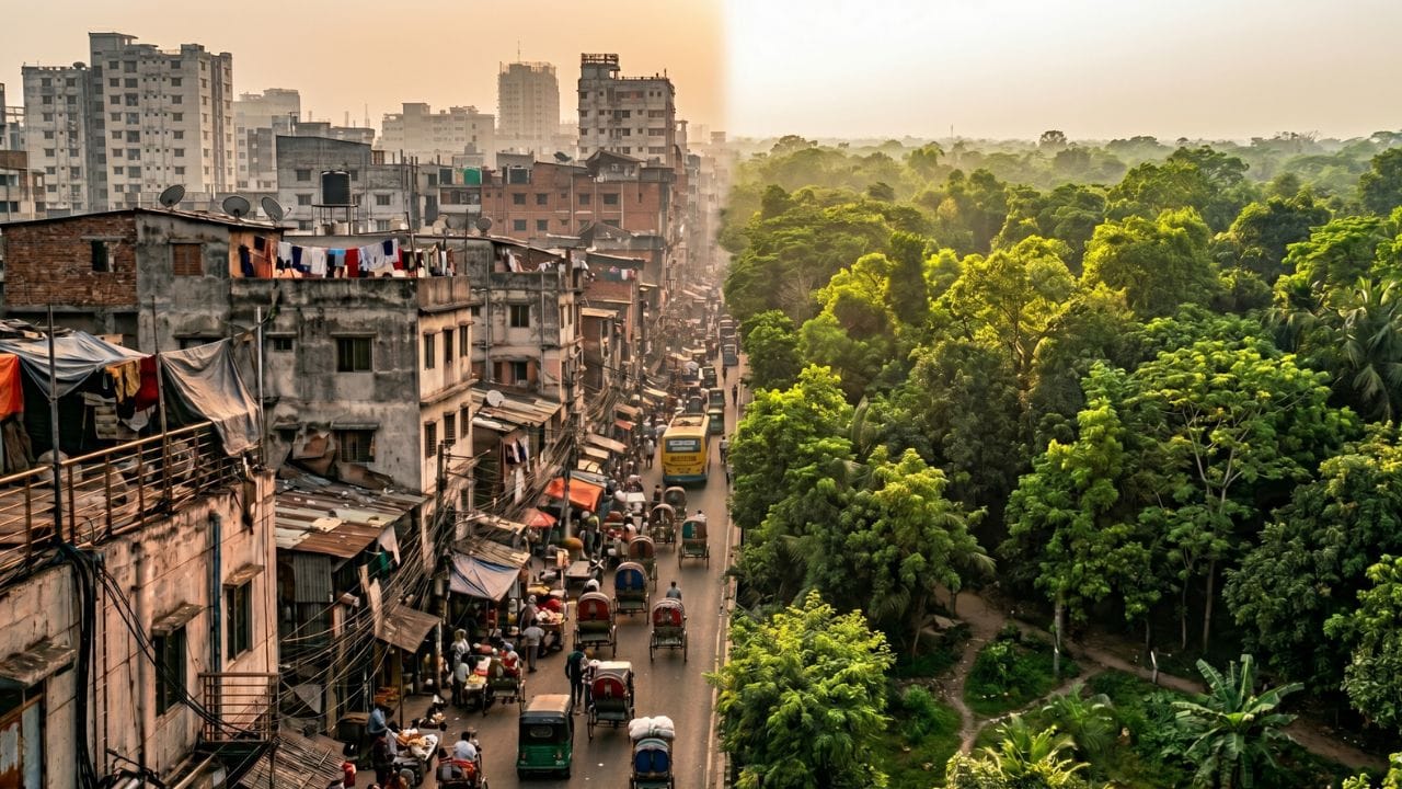 গবেষণায় দেখা গিয়েছে, ২০৫০ সালের মধ্যে চরম তাপপ্রবাহের কবলে পড়া দরিদ্র মানুষের সংখ্যা ৭০০ শতাংশ বৃদ্ধি পাবে, যা রীতিমতো উদ্বেগের।(AI)