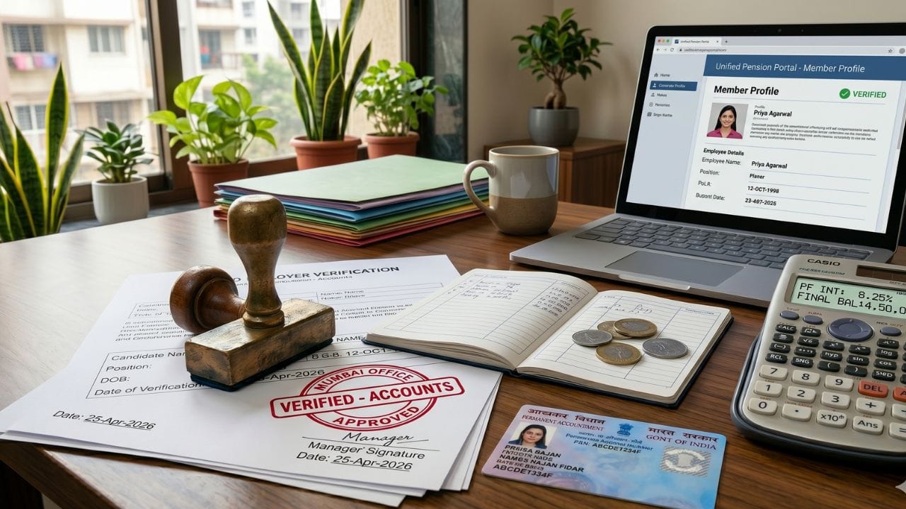 শুধু  অনলাইনে আবেদন করলেই হবে না, আপনার HRকে দিয়েই অনুমোদন করতে হবে KYC ও। আবেদন করার ১৫ দিনের মধ্যে প্রয়োজনীয় নথি দিতে হয়। (AI)