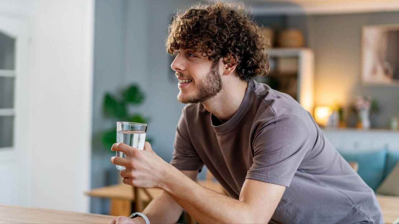 খাওয়ার ঠিক পরেই ঠান্ডা জল খাওয়া উচিত না। খাওয়ার আগে বা পরে সাধারণ জল খান। - GETTY