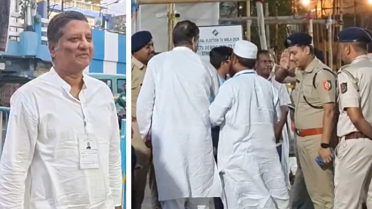 ASP Salutes TMC Candidate in Malda: গণনাকেন্দ্রে তৃণমূল প্রার্থীকে দেখেই স্যালুট অতিরিক্ত পুলিশ সুপারের, বিজেপি বলল... ASP Salutes TMC Candidate in Malda: গণনাকেন্দ্রে তৃণমূল প্রার্থীকে দেখেই স্যালুট অতিরিক্ত পুলিশ সুপারের, বিজেপি বলল...