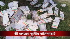 নিউটাউনে খালের ধারে পড়ে কয়েকশো আধার কার্ড, কোথা থেকে এল?