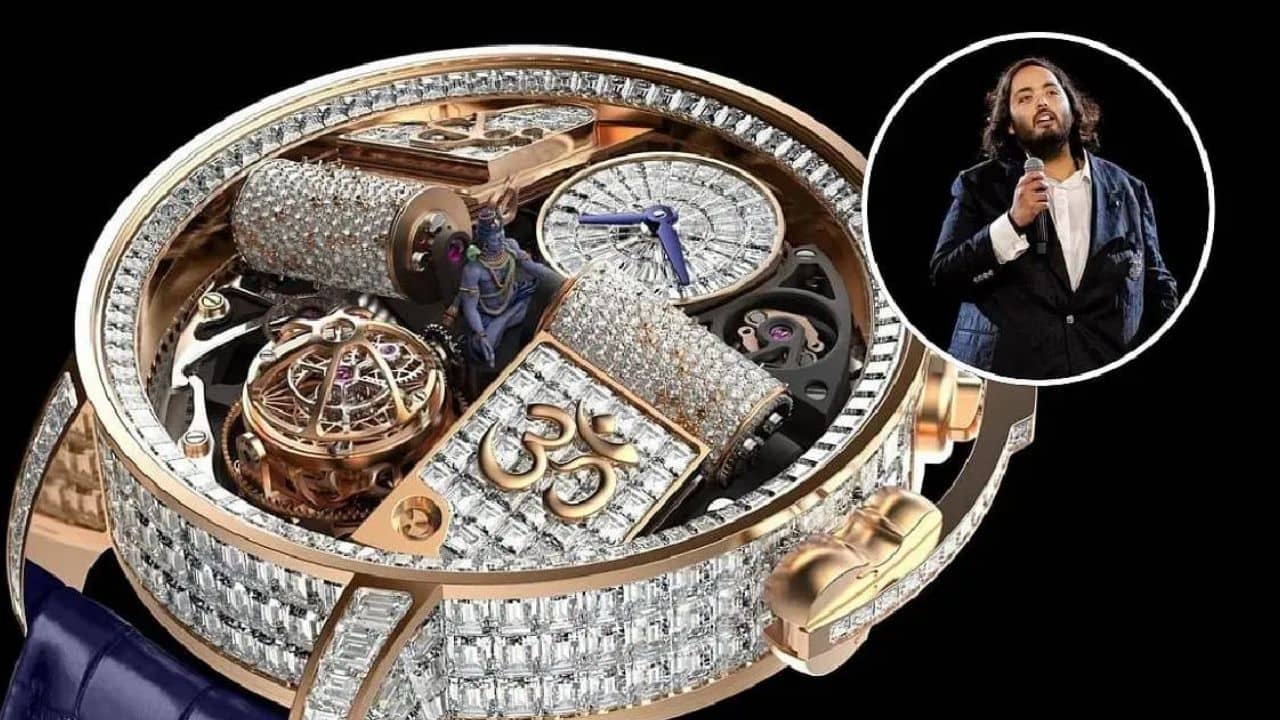 Anant Ambanis Viral Watch: ঘড়ির মাঝে বসে আছেন স্বয়ং শিব! ১০০০ হিরা বসানো অনন্ত অম্বানীর এই ঘড়ির দাম শুনলে মাথা বন বন করে ঘুরবে...