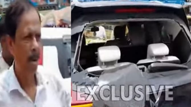 বাঁশ-লাঠি নিয়ে বেপরোয়া ভাঙচুর, আরাবুলের গাড়িতে হামলা, তপ্ত ক্যানিং