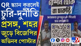 বিজেপির পোস্টারে এল QR কোড, দেখুন স্ক্যান করলে কী হচ্ছে
