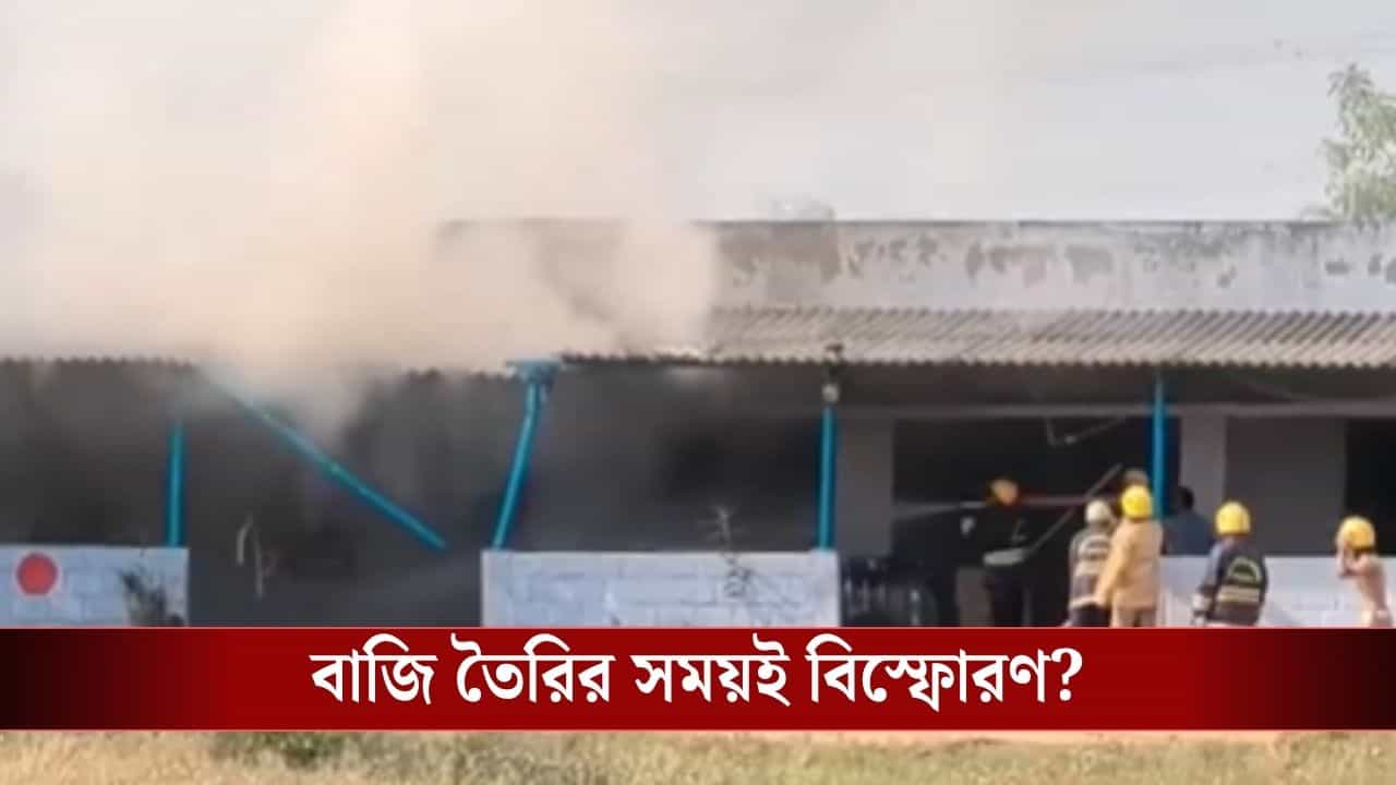 Tamil Nadu Blast: বাজি তৈরির কারখানায় ভয়াবহ বিস্ফোরণ, ১৩ জনের মৃত্যু Tamil Nadu Blast: বাজি তৈরির কারখানায় ভয়াবহ বিস্ফোরণ, ১৩ জনের মৃত্যু