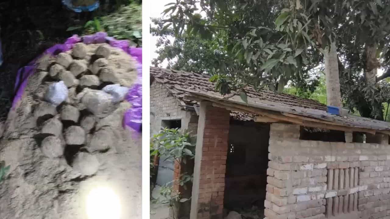 Bhangar bombs recovered: ভাঙড়ে তৃণমূল কর্মীর পরিত্যক্ত বাড়িতে ২ ড্রাম বোমা, কারা রাখল?