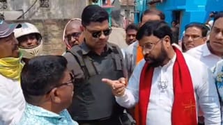 তৃণমূল কর্মীদের দিকে ‘তেড়ে’ গেলেন বিজেপি প্রার্থী, কেন?
