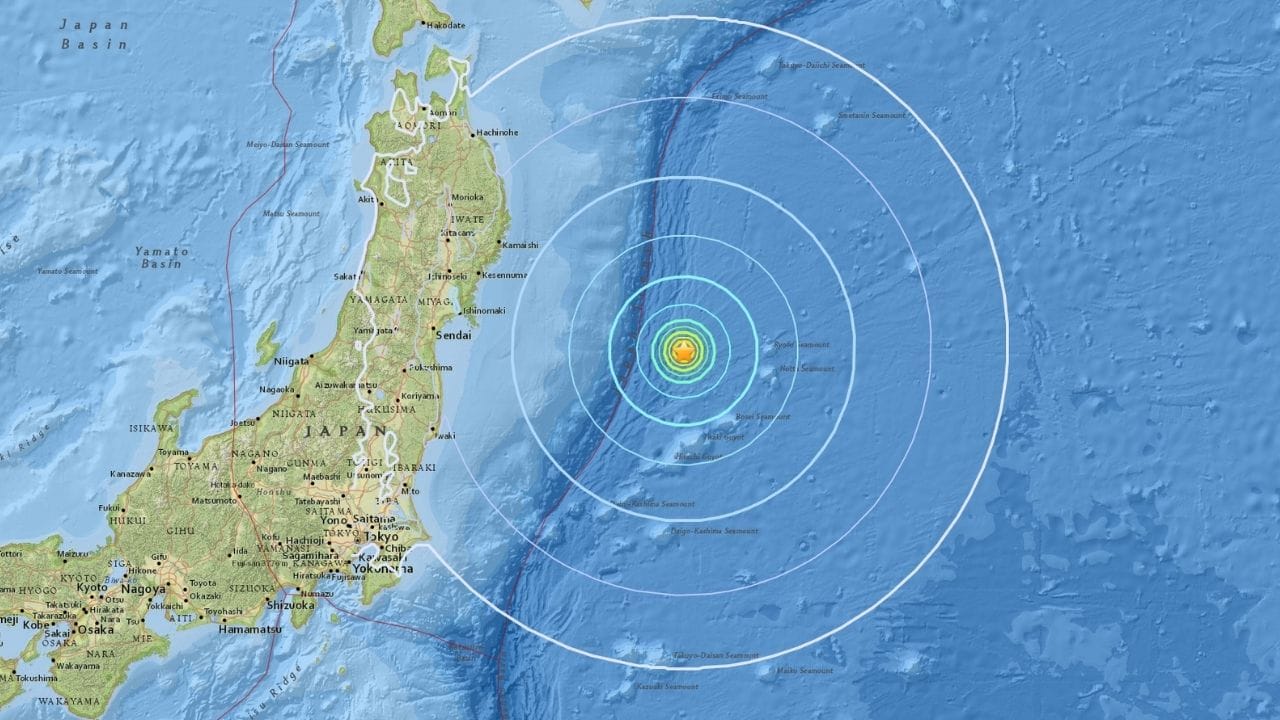 আজ, সোমবার সকালে জাপানের উত্তর উপকূলে স্থানীয় সময়ে বিকেল ৪টে ৫৩ মিনিটে (ভারতীয় সময়ে ৭টা ৫৩ মিনিট) ভূমিকম্প অনুভূত হয়। উত্তর জাপানের সানরিকু উপকূলে তীব্র কম্পন অনুভূত হয়।