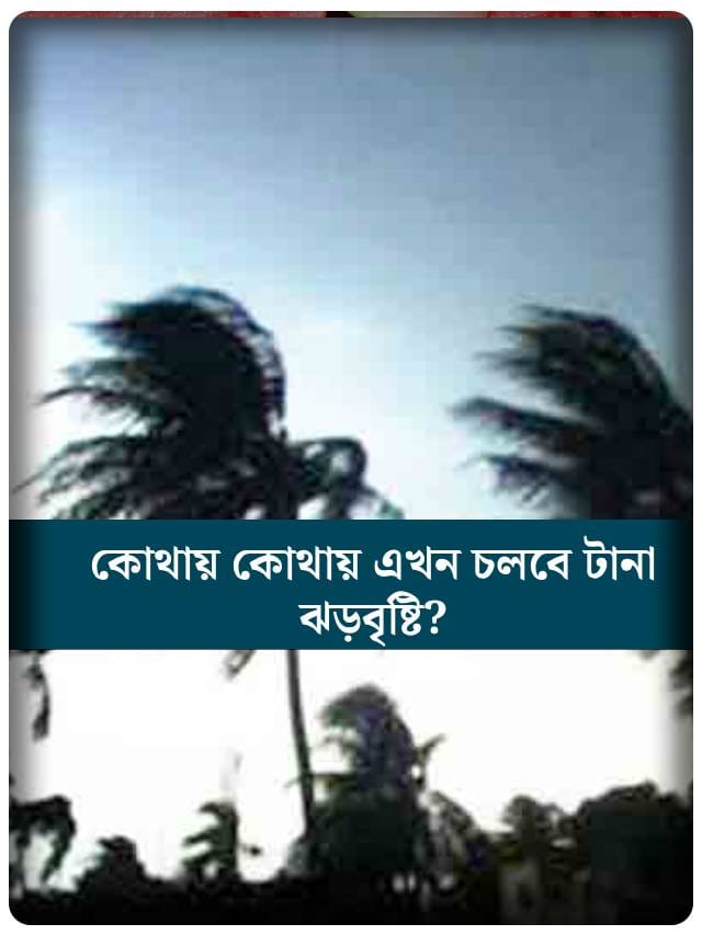টানা চলবে ঝড়বৃষ্টি, কালবৈশাখীর সতর্কতা!  