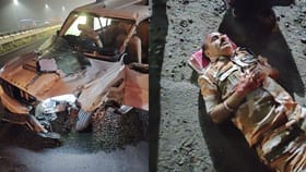 Central forces accident: কেন্দ্রীয় বাহিনীর গাড়িতে লরির ধাক্কা! আহত জওয়ান-সহ চার...