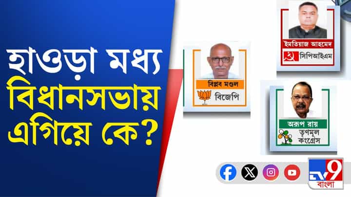 Howrah Madhya Assembly Election: হাওড়া মধ্য বিধানসভায় জিতবে কে, কী বলছে ভোটের হাওয়া? Howrah Madhya Assembly Election: হাওড়া মধ্য বিধানসভায় জিতবে কে, কী বলছে ভোটের হাওয়া?