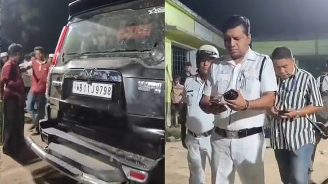 ভাঙড়ে নওশাদের কনভয়ের গাড়িতে হামলা, শওকত বললেন...