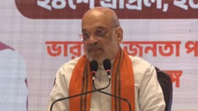 LIVE: '১১০-এর বেশি সিটে জয় নিশ্চিত', সাংবাদিক বৈঠকে যা বললেন শাহ