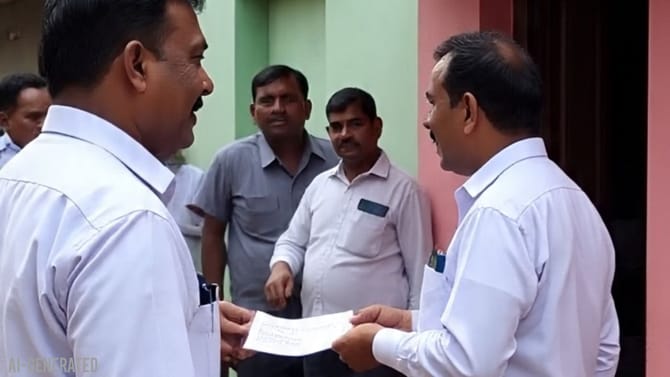 প্রথমবার ভোটের আগে বিএলও-রা বাড়ি বাড়ি পৌঁছে দিচ্ছেন এই কাগজ