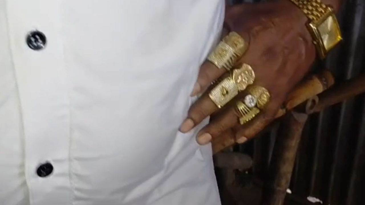 Large Image Gold Man 7