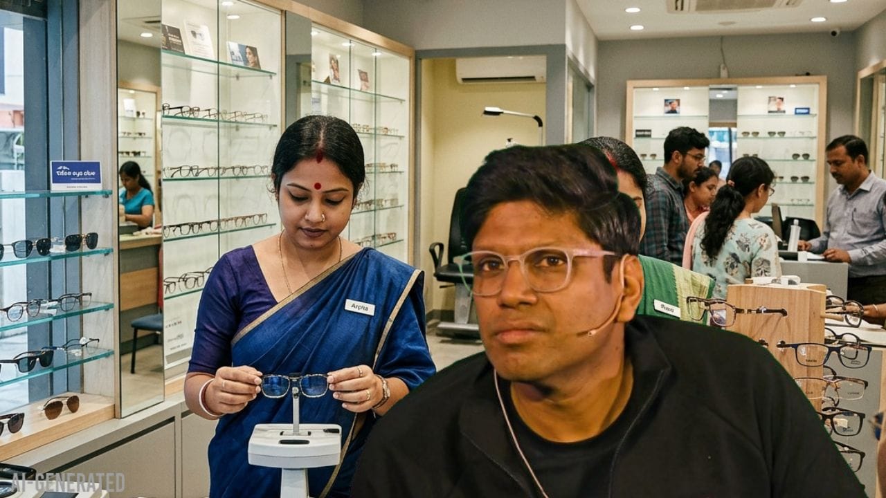 ড্রেস কোড সংক্রান্ত নির্দেশিকা, কেউ সোশ্যাল মিডিয়ায় প্রকাশ করে দিয়েছেন। ওই নথিতে বলা হয়েছে, 'সিঁদুর যদি পরতেই হয়, তাহলে অল্প পরতে হবে আর কপালে যেন না পড়ে। টিপ পরা যাবে না।'(AI Generated Image)