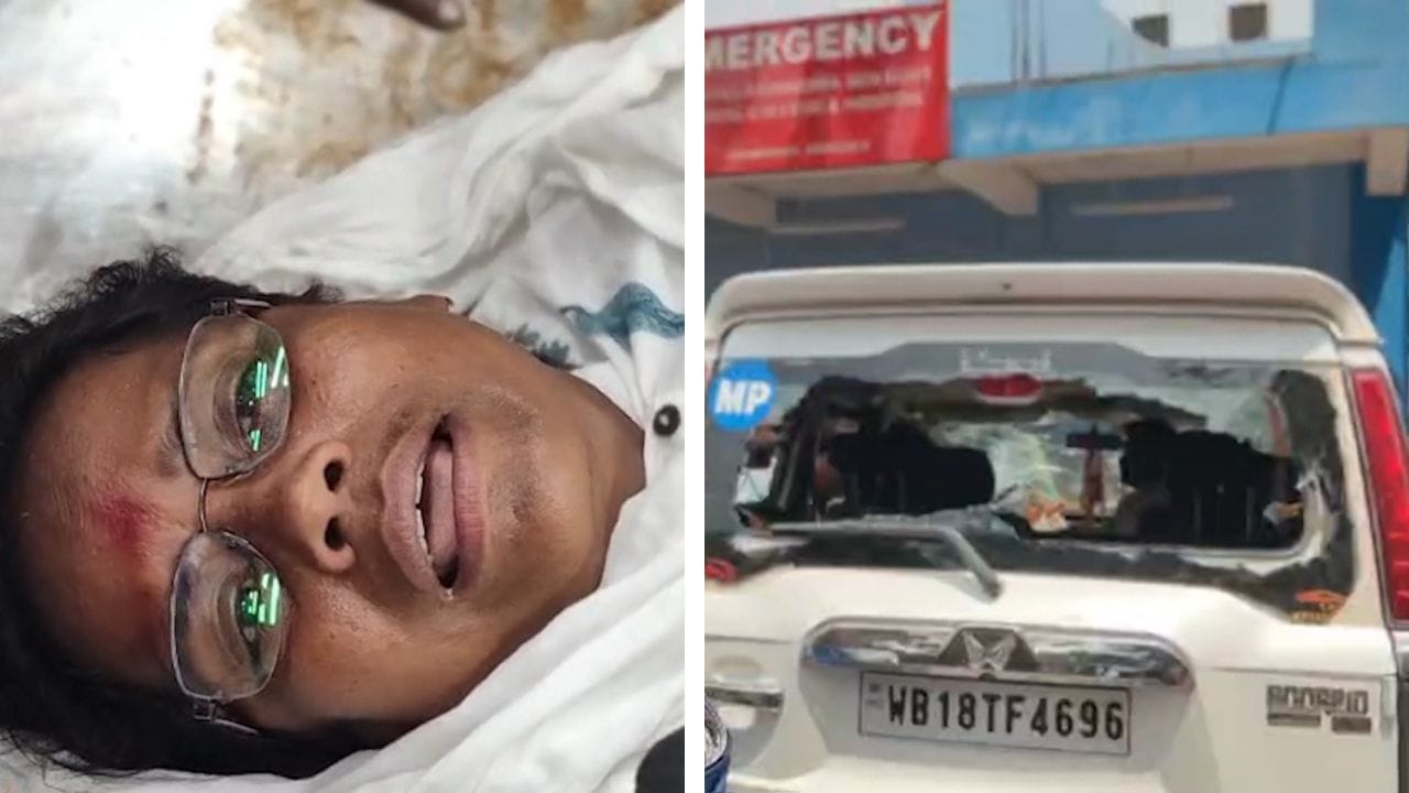 কেঁদে ফেললেন সাংসদ মিতালি, তুমুল উত্তেজনা গোঘাটে