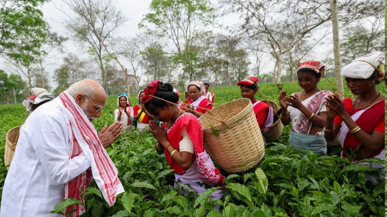 এক্স হ্যান্ডলে নিজের অভিজ্ঞতা ভাগ করে নিয়ে প্রধানমন্ত্রী মোদী চা-কে “অসমের আত্মা” হিসেবে বর্ণনা করেছেন। তিনি বলেন, অসমের চা বিশ্বজুড়ে একটি অনন্য ও বিশেষ পরিচয় তৈরি করেছে। 
