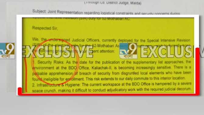'অফিসের পরিবেশ স্পর্শকাতর...', সামনে এল ৭ বিচারকের সেই চিঠি
